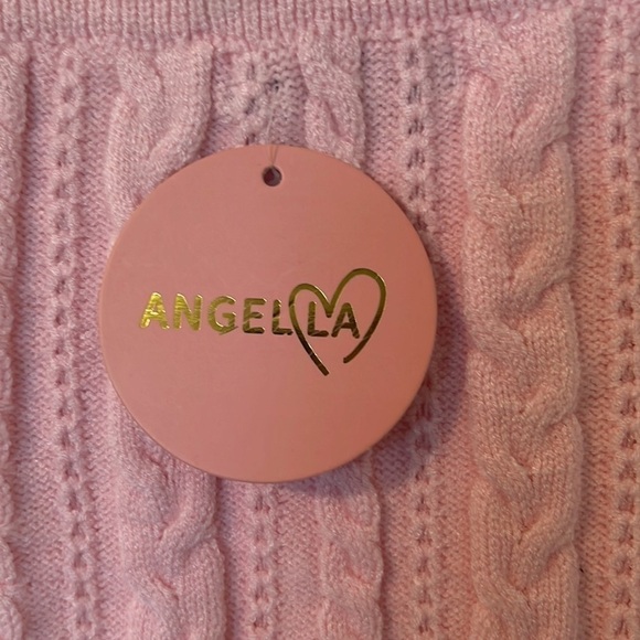 NWT Barbiecore Knitted Pink Tube Top Size Medium - Picture 6 of 7